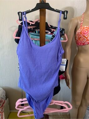 Woman' Lavender One-Piece Swimsuit - Kids
